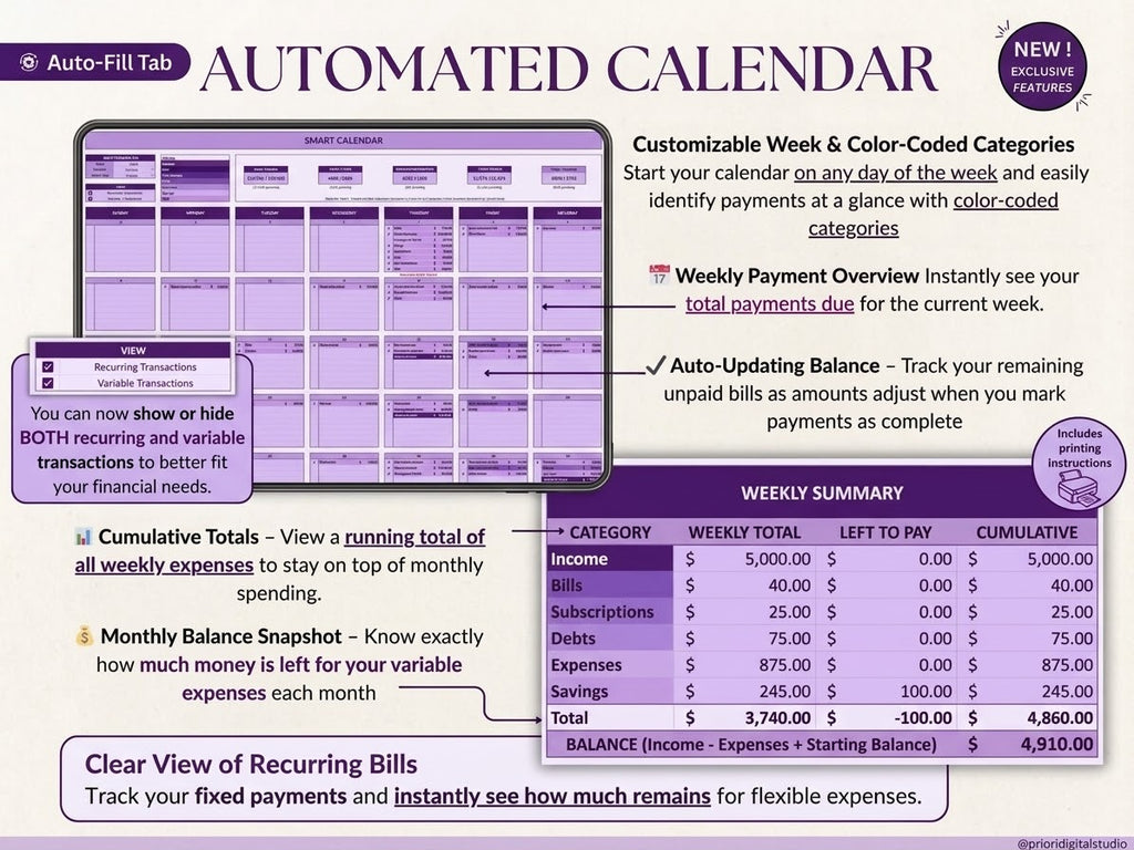 Ultimate Budget Spreadsheet | Excel & Google Sheets Budget Planner