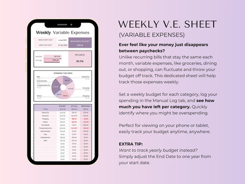 Ultimate Budget Planner | Excel & Google Sheets Template